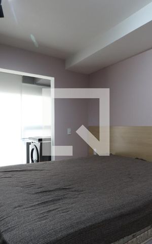 Studio para alugar com 25m², 1 quarto e sem vagaStudio - ambiente quarto
