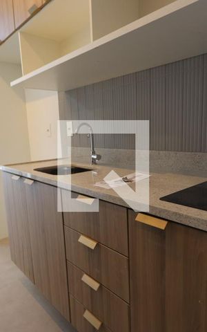 Studio para alugar com 25m², 1 quarto e sem vagaStudio - ambiente cozinha