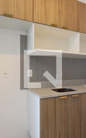 Studio para alugar com 25m², 1 quarto e sem vagaStudio - ambiente cozinha