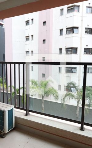 Studio para alugar com 25m², 1 quarto e sem vagaVaranda