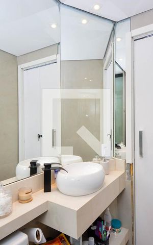 Apartamento para alugar com 50m², 2 quartos e 1 vaga Apartamento para alugar com 50m², 2 quartos e 1 vagaBanheiro