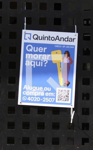 Apartamento para alugar com 25m², 1 quarto e sem vagaPlaca 
