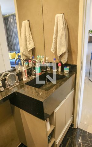 Apartamento à venda com 33m², 1 quarto e sem vaga Apartamento à venda com 33m², 1 quarto e sem vagaBanheiro