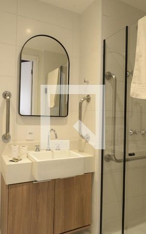 Studio à venda com 27m², 1 quarto e sem vagaBanheiro