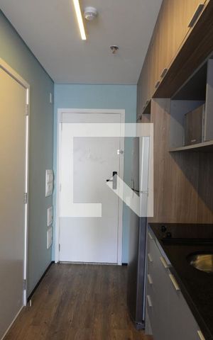 Studio à venda com 27m², 1 quarto e sem vagaCozinha