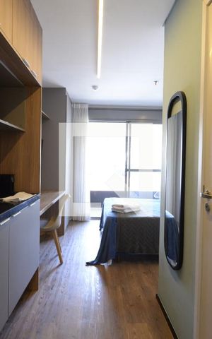 Studio à venda com 27m², 1 quarto e sem vagaCozinha