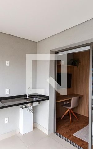 Studio à venda com 31m², 1 quarto e sem vagaVaranda