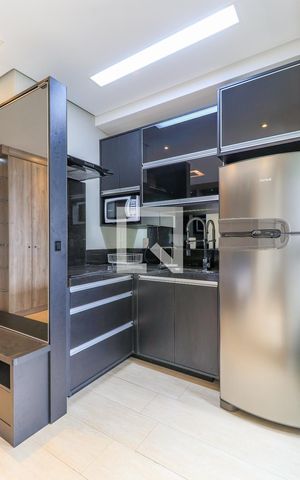 Studio à venda com 33m², 1 quarto e 1 vagaCozinha Studio