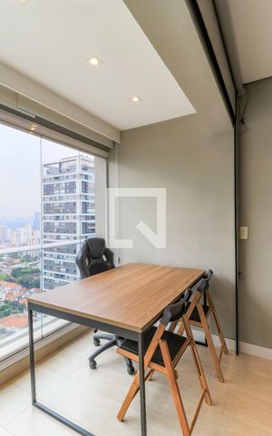 Studio à venda com 33m², 1 quarto e 1 vagaVaranda Studio