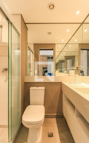 Studio à venda com 33m², 1 quarto e 1 vagaBanheiro Studio