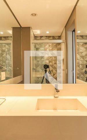 Studio à venda com 33m², 1 quarto e 1 vagaBanheiro Studio