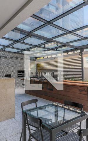 Studio à venda com 33m², 1 quarto e 1 vagaÁrea comum - Churrasqueira