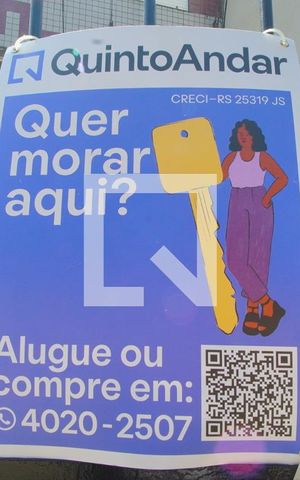 Apartamento à venda com 37m², 1 quarto e sem vagaPlaca