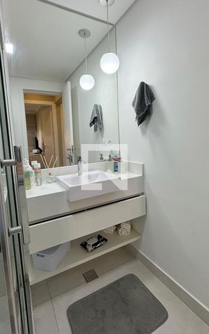 Apartamento à venda com 95m², 2 quartos e 1 vagaBanheiro Social