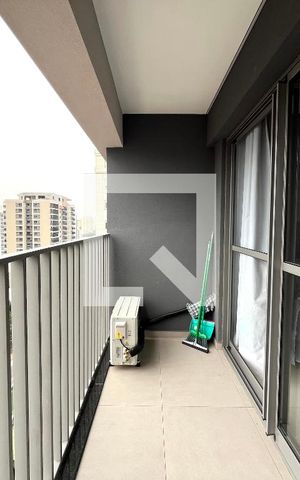 Studio para alugar com 23m², 1 quarto e sem vaga Studio para alugar com 23m², 1 quarto e sem vagaVaranda