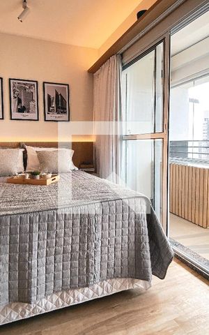 Studio para alugar com 26m², 1 quarto e 1 vagaQuarto 1