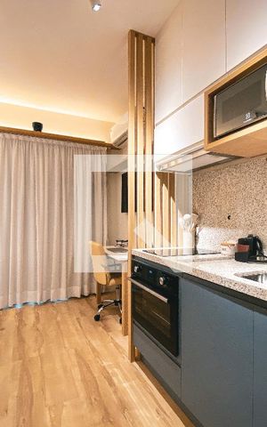 Studio para alugar com 26m², 1 quarto e 1 vagaCozinha