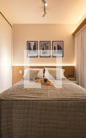 Studio para alugar com 26m², 1 quarto e 1 vagaQuarto 1
