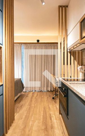 Studio para alugar com 26m², 1 quarto e 1 vagaCozinha