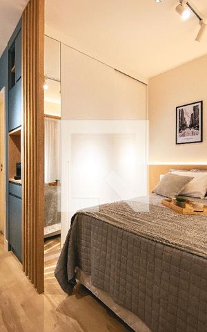 Studio para alugar com 26m², 1 quarto e 1 vagaQuarto 1