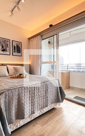 Studio para alugar com 26m², 1 quarto e 1 vagaQuarto 1