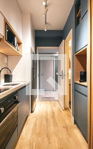 Studio para alugar com 26m², 1 quarto e 1 vagaCozinha