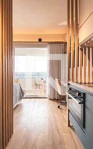 Studio para alugar com 26m², 1 quarto e 1 vagaCozinha