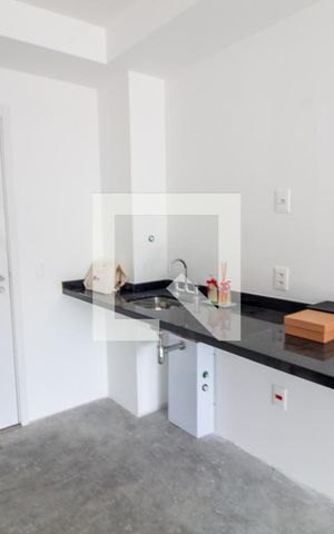 Studio para alugar com 32m², 1 quarto e 1 vaga Studio para alugar com 32m², 1 quarto e 1 vagaCozinha