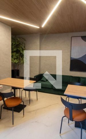Studio para alugar com 32m², 1 quarto e 1 vaga Studio para alugar com 32m², 1 quarto e 1 vagaÁrea comum - Cooworking