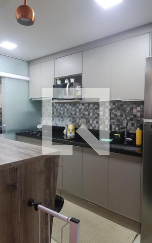 Apartamento à venda com 63m², 2 quartos e 1 vagaCozinha e Área de Serviço