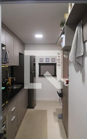 Apartamento à venda com 63m², 2 quartos e 1 vagaCozinha e Área de Serviço