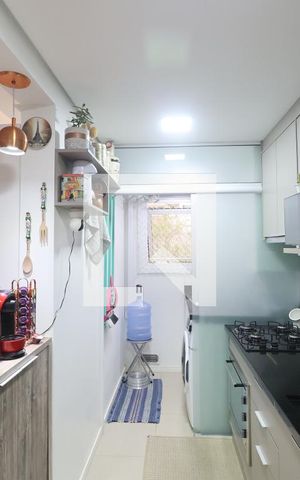 Apartamento à venda com 63m², 2 quartos e 1 vagaCozinha e Área de Serviço