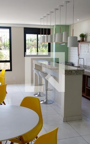 Apartamento para alugar com 36m², 2 quartos e 1 vaga Apartamento para alugar com 36m², 2 quartos e 1 vagaÁrea comum - Salão de festas