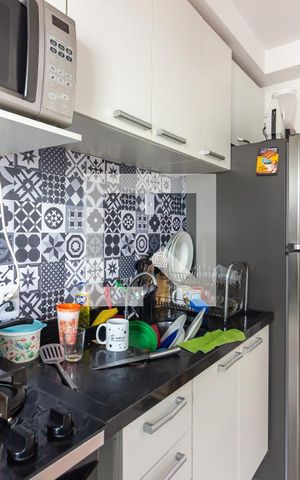 Apartamento à venda com 47m², 2 quartos e 1 vaga Apartamento à venda com 47m², 2 quartos e 1 vagaCozinha