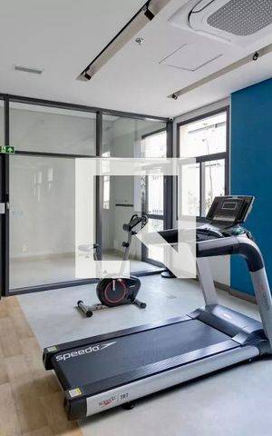 Studio para alugar com 35m², 1 quarto e sem vaga Studio para alugar com 35m², 1 quarto e sem vagaAcademia