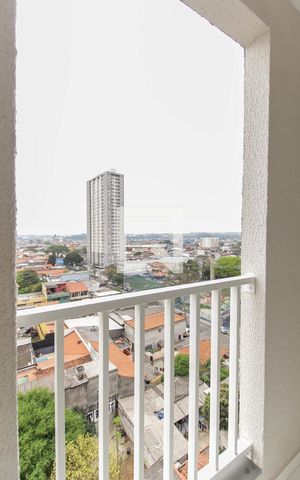 Apartamento para alugar com 30m², 2 quartos e sem vaga Apartamento para alugar com 30m², 2 quartos e sem vagaVaranda do Quarto 2