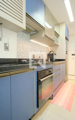 Apartamento à venda com 85m², 3 quartos e 3 vagasCozinha e Área de Serviço