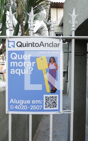Casa para alugar com 40m², 1 quarto e 1 vagaFachada