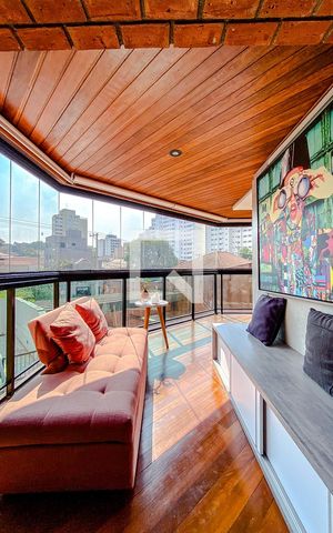 Apartamento para alugar com 200m², 4 quartos e 3 vagasVaranda da Sala