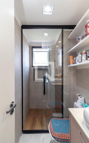 Apartamento para alugar com 58m², 3 quartos e 1 vagaBanheiro da Suíte