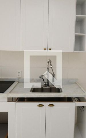 Apartamento para alugar com 27m², 1 quarto e sem vagaCozinha e Área de Serviço