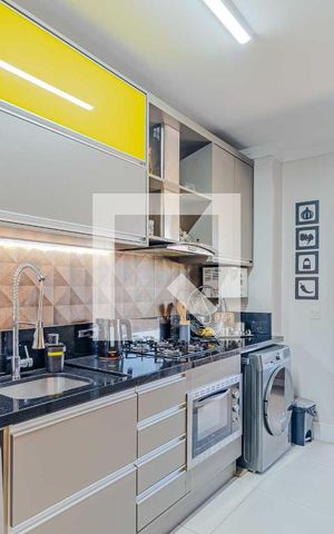 Apartamento à venda com 89m², 3 quartos e 1 vagaCozinha e Área de Serviço