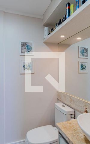 Apartamento à venda com 89m², 3 quartos e 1 vagaBanheiro do Corredor
