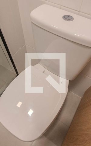 Studio para alugar com 25m², 1 quarto e sem vaga Studio para alugar com 25m², 1 quarto e sem vagaBanheiro