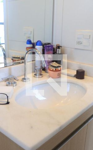 Apartamento para alugar com 96m², 2 quartos e 2 vagasBanheiro da Suíte 1