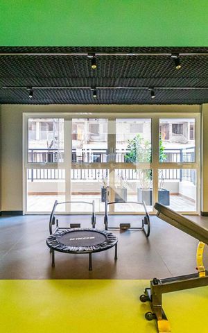 Apartamento para alugar com 44m², 2 quartos e 1 vaga Apartamento para alugar com 44m², 2 quartos e 1 vagaÁrea comum - Academia
