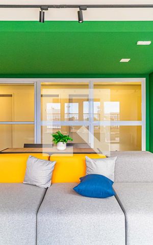 Apartamento para alugar com 44m², 2 quartos e 1 vaga Apartamento para alugar com 44m², 2 quartos e 1 vagaÁrea comum - Sala de jogos