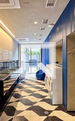 Studio para alugar com 25m², 0 quarto e sem vaga Studio para alugar com 25m², 0 quarto e sem vagaLavanderia