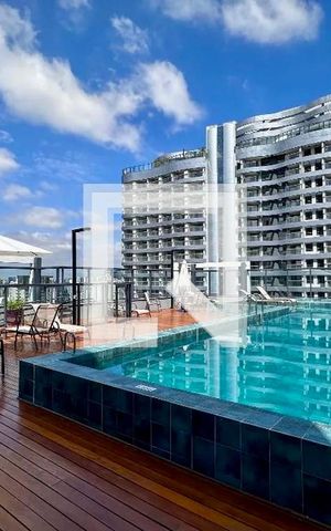 Studio para alugar com 25m², 0 quarto e sem vaga Studio para alugar com 25m², 0 quarto e sem vagaPiscina