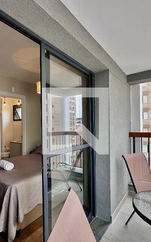 Studio para alugar com 25m², 0 quarto e sem vaga Studio para alugar com 25m², 0 quarto e sem vagaSacada